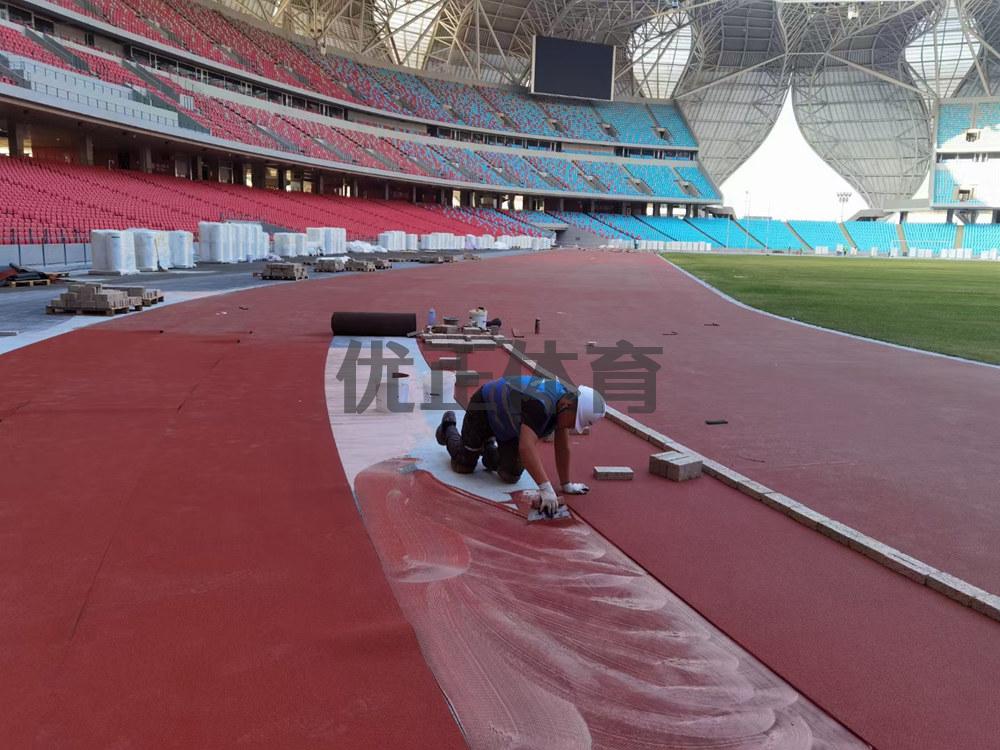 贵阳预制型橡胶跑道每平方米的价格